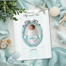 Invitación de Baby & Co Sip and See