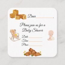 Invitación de Baby Shower