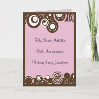 Invitación de Baby Shower