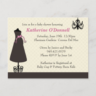 Invitación de Baby Shower