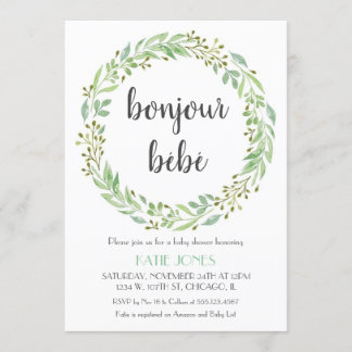 Invitación de Baby Shower