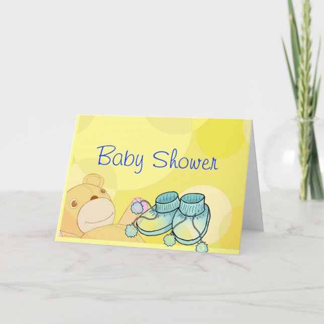 Invitación de Baby Shower (Anverso)