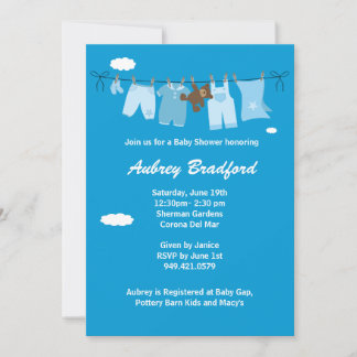 Invitación de Baby Shower