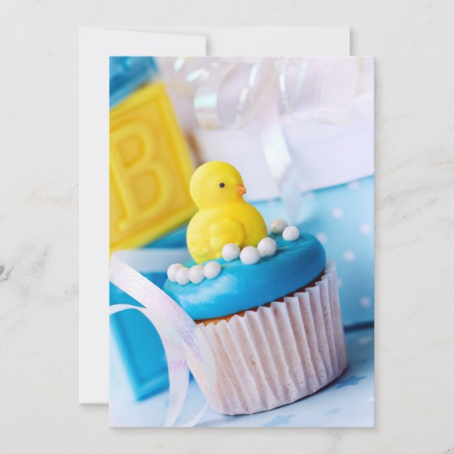 Invitación de Baby Shower (Anverso)