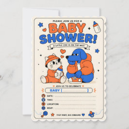 invitación de baby shower