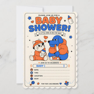 invitación de baby shower