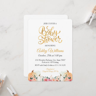 Invitación de Baby Shower