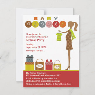 Invitación de Baby Shower
