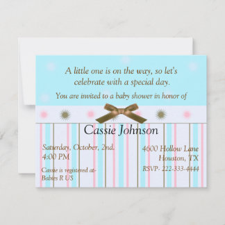 Invitación de Baby Shower