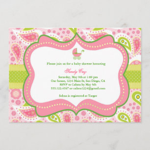 Invitación de Baby Shower