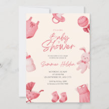 Invitación de Baby Shower