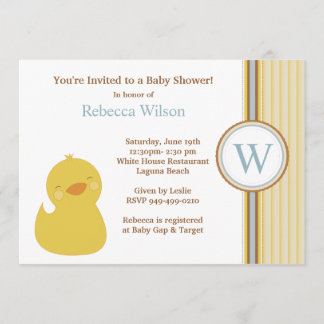 Invitación de Baby Shower