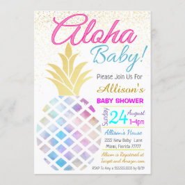 Invitación de Baby Shower