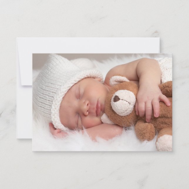 Invitación de Baby Shower (Anverso)