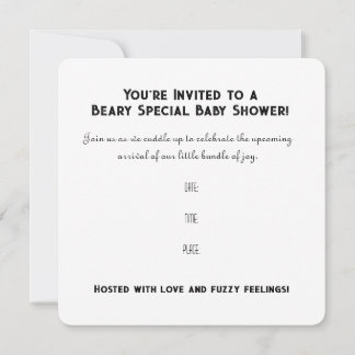 Invitación de Baby Shower