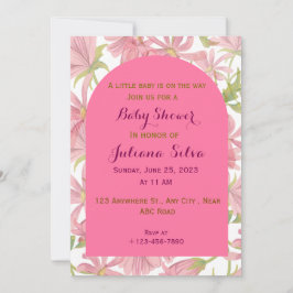 Invitación de Baby Shower