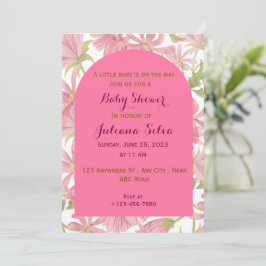 Invitación de Baby Shower