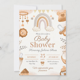 Invitación de Baby Shower