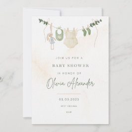 Invitación de Baby Shower