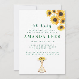 Invitación de Baby Shower