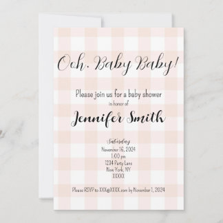 Invitación de Baby Shower