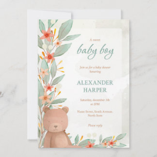 Invitación de Baby Shower
