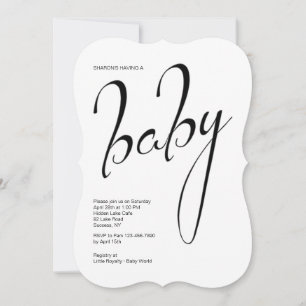 Invitación de Baby Shower