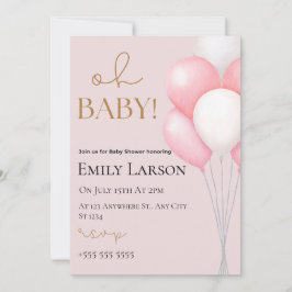 Invitación de Baby Shower