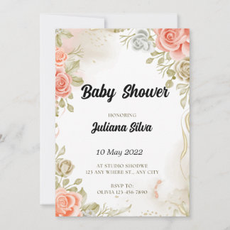 Invitación de Baby Shower