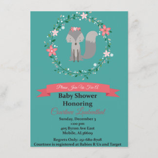 Invitación de Baby Shower