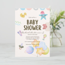 Invitación de Baby Shower