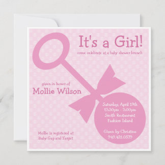 Invitación de Baby Shower