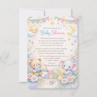 Invitación de Baby Shower 