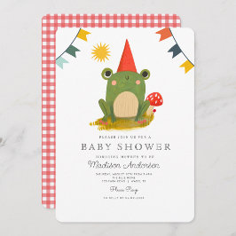 Invitación de Baby Shower a Cute Verde Sage de Ran