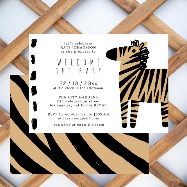 Invitación de Baby Shower a la bahía natural de Ce (Subido por el creador)