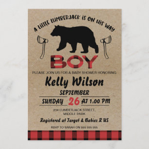 invitación de Baby Shower a la jovencita