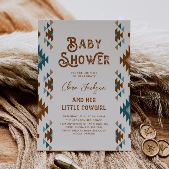 Invitación de Baby Shower a la niña de vaca del su (Subido por el creador)