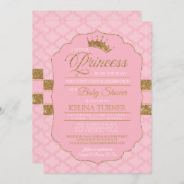 Invitación de Baby Shower a la princesa real
