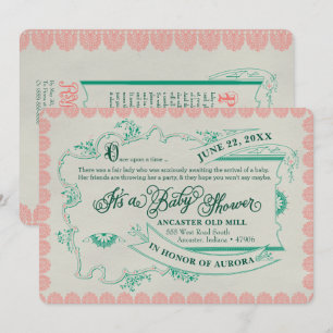Invitación de Baby Shower a la venta de cuentos de