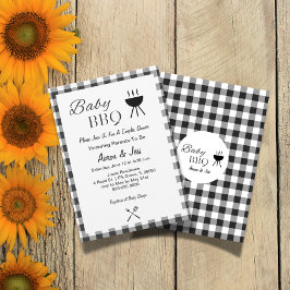 Invitación de Baby Shower a las parejas de barbaco