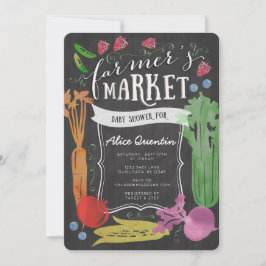 Invitación de Baby Shower a los agricultores