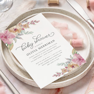 Invitación de Baby Shower a los blogs pintados