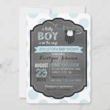 Invitación de Baby Shower a los cuentakilómetros