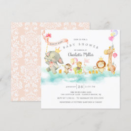 Invitación de Baby Shower a Sweet Parade