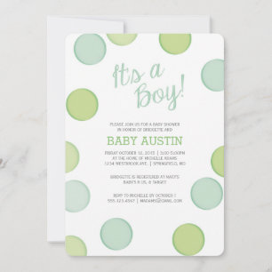 Invitación de Baby Shower Bebé