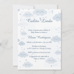Invitación De Baby Shower Cielito Lindo