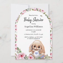 Invitación de Baby Shower con diseño personalizado