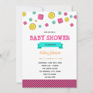 Invitación de baby shower de bebé lindo como un bo