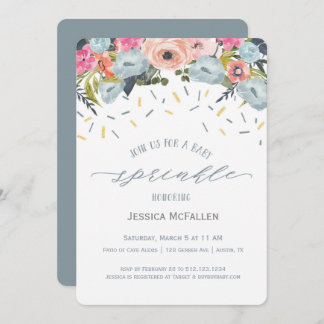 Invitación de Baby Shower de Boho Boy Sprinkle