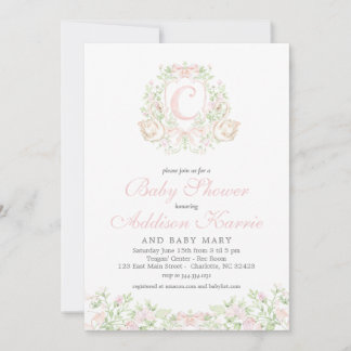 invitación de baby shower de cisne